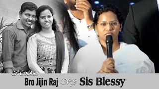 Last Memories of Jijin Raj wife Blessy