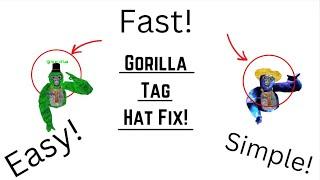 Gorilla Cosmetics Hat Fix | Gorilla Tag Mods