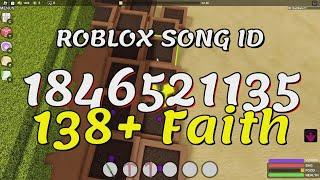 138+ Faith Roblox Song IDs/Codes