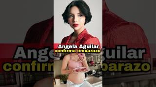 Angela Aguilar confirma embarazo