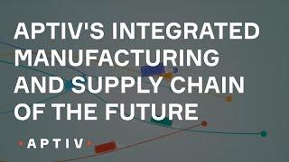Aptiv's Integrated Manufacturing and Supply Chain of the Future