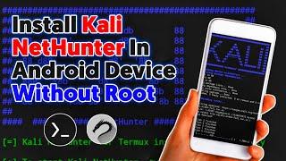 How To Install Kali Nethunter In Android Without Root | Kali Nethunter GUI Error Fixed