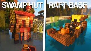 Minecraft: 3 Starter Houses for Survival 1.19+