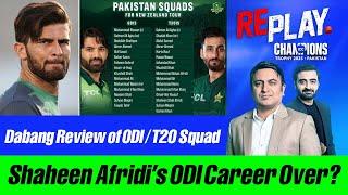 Dabang Review of Pakistan’s Squad – Shaheen’s ODI Future in Danger?| Champions Trophy | DN Sport