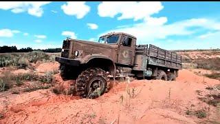 Legendary military trucks KRAZ URAL STAR MERCEDES-BENZ PARGA off road