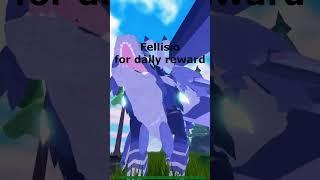 Fellisio for daily reward Creatures of Sonaria