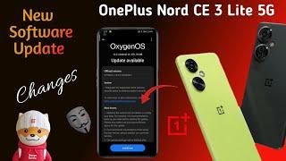 New Software Update  OnePlus Nord CE 3 Lite 5G  Changes, Full Review