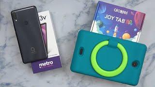 Alcatel Joy Tab Kids For TMobile / The Alcatel 3V 2019 For Metro By T Mobile (Hands On)