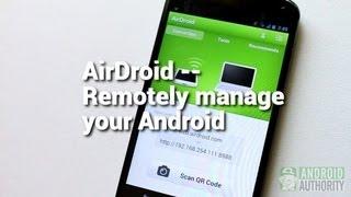 AirDroid: Remotely manage your Android from a Web browser