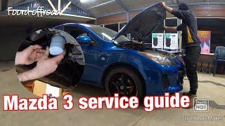 Mazda 3 service guide - how to service 2012