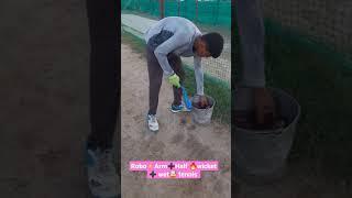 Robo-Arm  Half wicket  wet tennis | my cricket buddy | #shorts #cricket