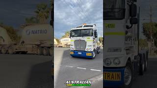 Kenworth K200 AB Triple road train turning!