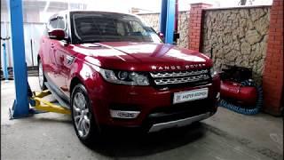 Замена камеры в переднем бампере на Range Rover Sport Ленд Ровер Спорт 3,0 2014 года