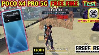 POCO X4 PRO 5G Free Fire Test || POCO X4 PRO 5G Free Fire Gameplay + Heating + Battery Drain Test.