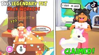 How to ALWAYS HATCH LEGENDARY PETS In Adopt Me 2020!!! *WORKING*  | SunsetSafari