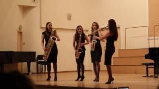 П.Итюрральд. "Чардаш". Исп. Sirenes Saxophone Quartet