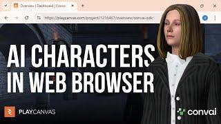 Smart NPCs in your Web Browser Using PlayCanvas | Convai PlayCanvas Tutorial