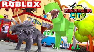 Эволюция динозавров в ROBLOX  Dinosaur City