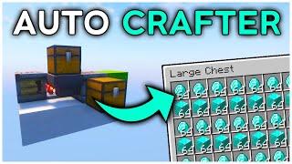 The EASIEST Auto Crafter in Minecraft 1.21 (Tutorial)