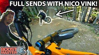 Demo Riding a 2020 Scott Gambler - Whistler Bike Park with NICO VINK! | Jordan Boostmaster