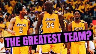 Are The 00-01 Lakers The GREATEST Team Ever? (GOAT Team Series #3)