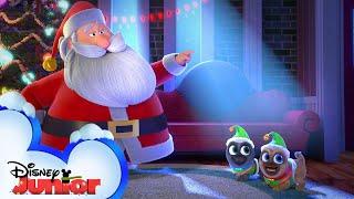 Santa's Puppy Helpers | Puppy Dog Pals | Disney Junior