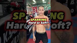 Most Thai sparring - hard or soft? 