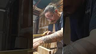 Box making 101: Cutting recesses #woodworking #heirloom