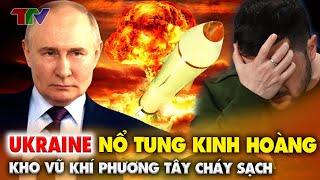 Thời sự quốc tế 13/11: Ukraine NỔ TUNG KINH HOÀNG ! kho vũ khí phương Tây CHÁY SẠCH không còn gì !