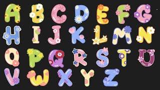  Fun Flower Alphabets ABC Song for Kids | Learn ABCs with Beautiful Floral Letters! 