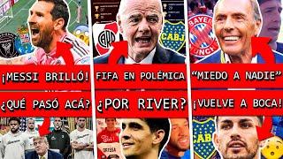 MESSI salvó a INTER con GOLAZO+ RIVER en polémica por FIFA+ PAREDES vuelve BOCA+ RUSSO confia BAYERN