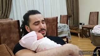 Aktyor Ülvi Həsənli yeni doğulmuş qızı ilə-İLK DƏFƏ VİDEO
