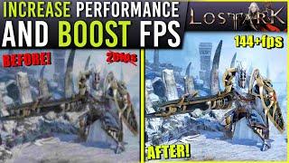 LOST ARK Guide: How to BOOST FPS and OPTIMISE Performance (Fix LAG & Stutters)