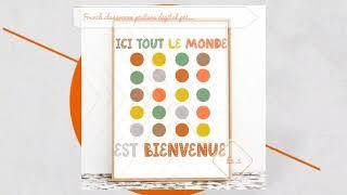 French classroom posters digital print, Digital Download, Kids Bedroom Decor, equality Posters, C...