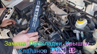 Замена Прокладки Крышки Клапанов lanos 1.5 Течь из под клапанной крышки Lanos 1.5 "Лайфхак"