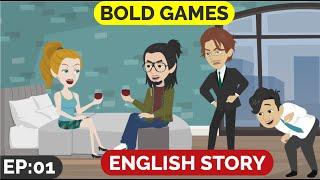 ️Bold Games Part 01 | Animated stories | English Story | English Conversation | Window English