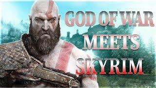 Kratos meets skyrim. skyrim mod LEGENDARY!