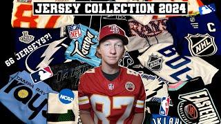 My Sports Jerseys Collection (2024) | NFL, NHL, MLB, NBA, NCAA, MiLB