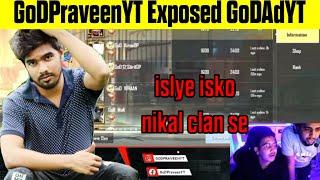 GoDPraveen YT Exposing GoDadYT | The Police Gaming YT Back on GoD Clan @GoDPraveenYT