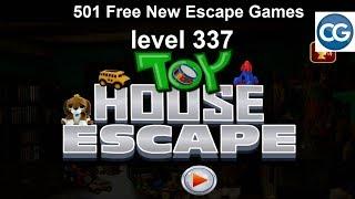 [Walkthrough] 501 Free New Escape Games level 337 - Toy house escape - Complete Game