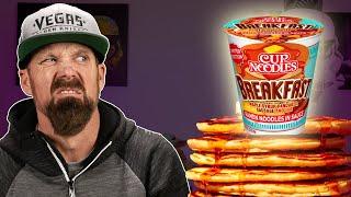 Pancake Flavored Ramen! Breakfast Ramen Noodles