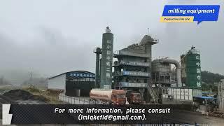 Grinding production line for asphalt mixing station