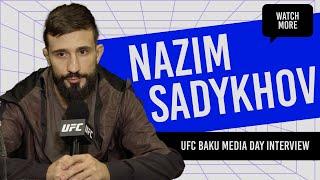 Nazim Sadykhov full UFC Baku pre-fight media day interview