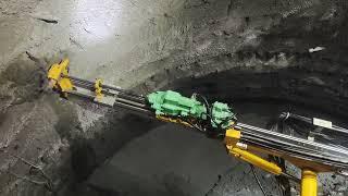 Face drill rigs （jumbos）#rockdrilling #drillingjumbo #bolting