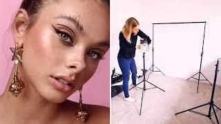 How to Set Up a Home Photography Studio // Equipment I Use & Tips for a Beauty Photography Setup