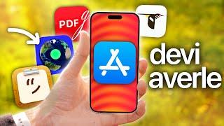 5 APP iPhone INCREDIBILI che DEVI SCARICARE SUBITO! 