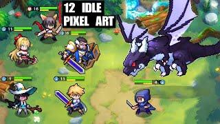 Top 12 Best Pixel Art game IDLE RPG for Android iOS | Best idle pixel art games RPG on mobile