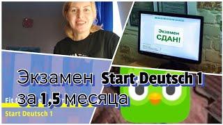 КАК СДАТЬ START DEUTSCH A1 С 0 ЗА 1,5 МЕСЯЦА98/100. МОЙ ОПЫТ  #goethe