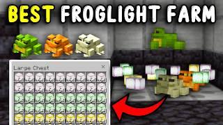 BEST FROGLIGHT Farm Minecraft Bedrock 1.21! (10+ STACKS /H)