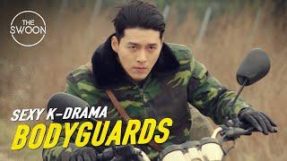 Sexy K-drama bodyguards being sexy [ENG SUB]